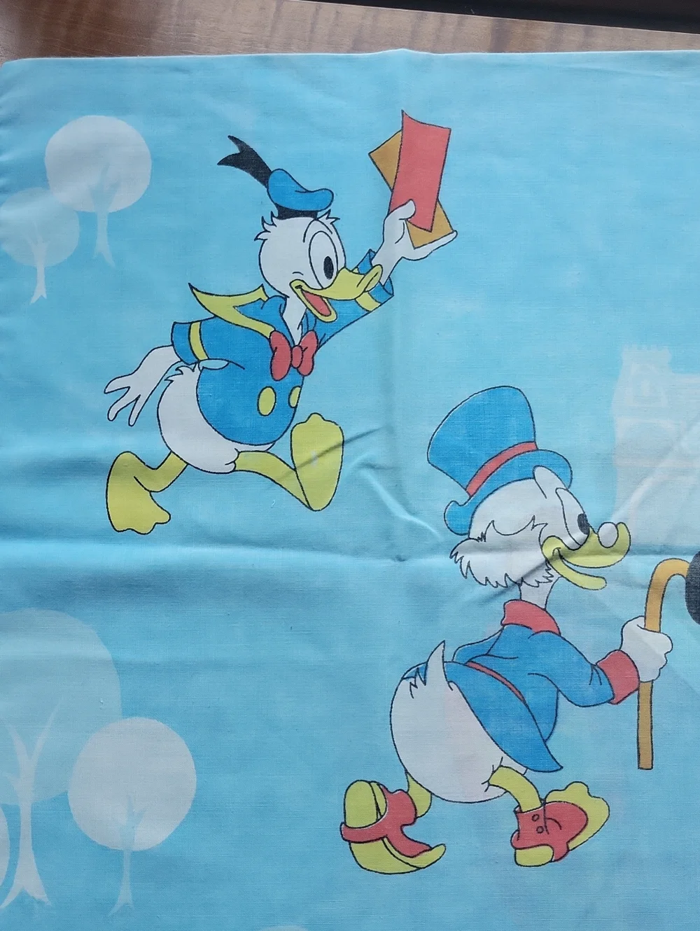 VTG 1970's Disney Mickey & Friends Pillowcase
